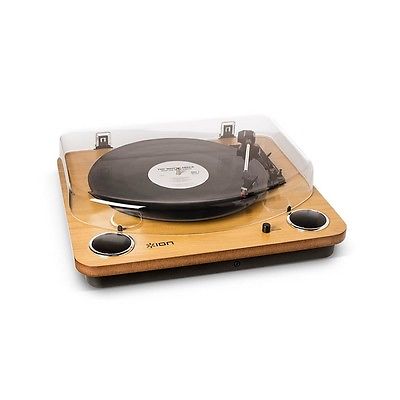 Ion Max LP USB Archive Turntable Record Player Vinyl Transfer inc Speakers