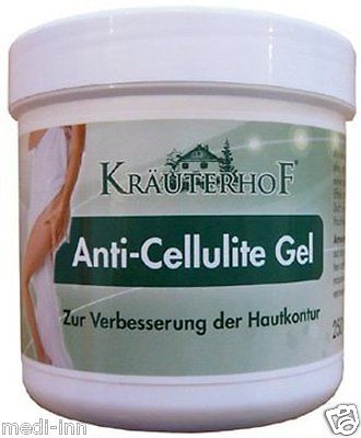 Kräuerhof Anti Cellulite Gel Körperpflege Hautpflege 250ml bessere Hautkontur