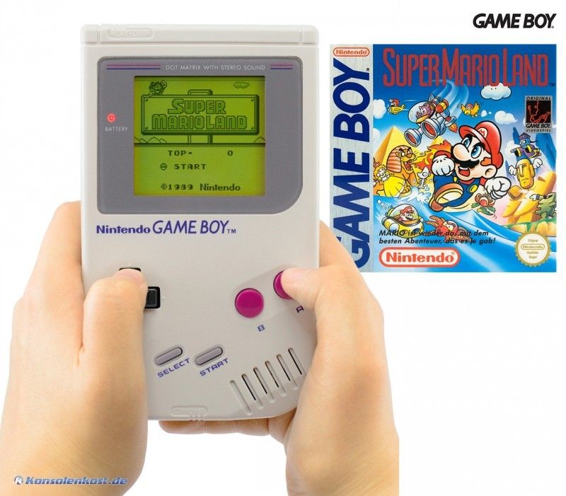 GameBoy - Konsole + Super Mario Land