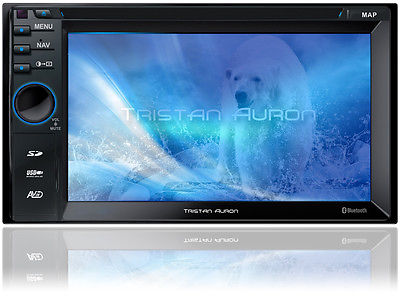 Autoradio mit Bildschirm 7 Bluetooth Navigation Doppel Din 2 DIN USB DVD CD MP3