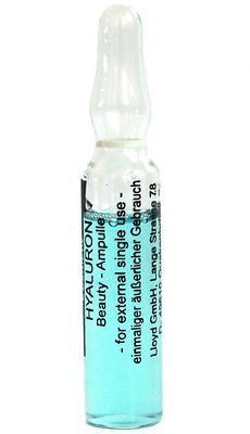 30x HYALURON Ampullen á 2 ml Hyaluronsäure Pflege Antifalten anti Falten Serum