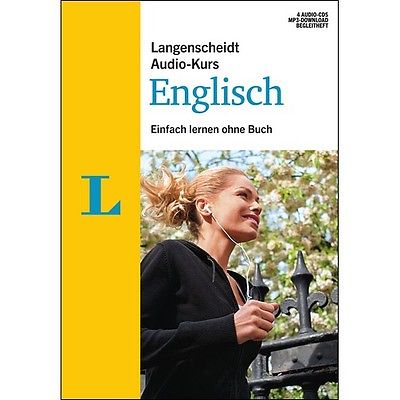 NEU: Langenscheidt Audio-Kurs ENGLISCH - Einfach lernen ohne Buch - 4 Audio-CDs