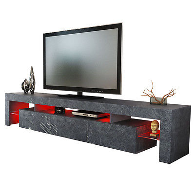 TV Lowboard Board Schrank Tisch Möbel Regal Lima in moderner Schieferoptik