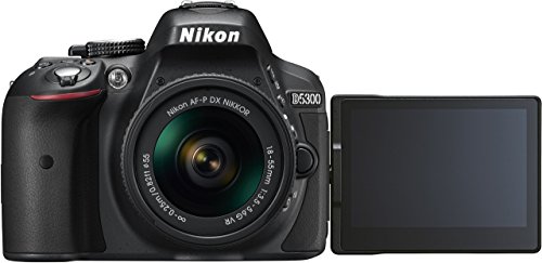 Nikon D5300 SLR-Digitalkamera Kit DX AF-P 18-55 VR schwarz