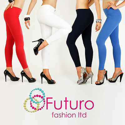 Full Length Warm Thick Cotton Leggings Winter Style All Sizes 8 - 22 P25