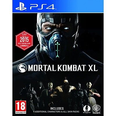 PS4 Spiel Mortal Kombat XL UNCUT NEUWARE