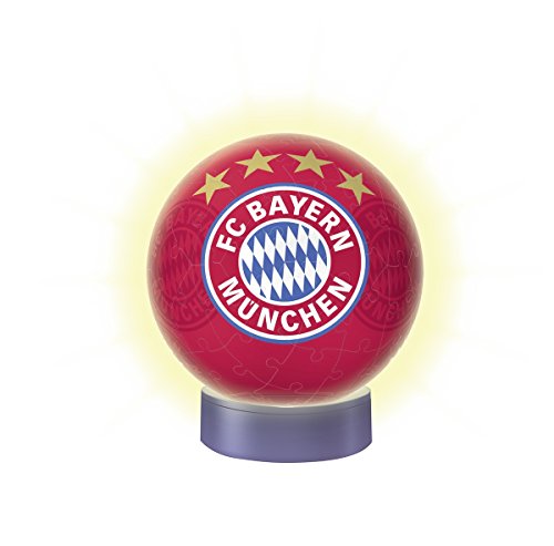 Ravensburger 3D-Puzzle 12177 - Nachtlicht FC Bayern München, bunt