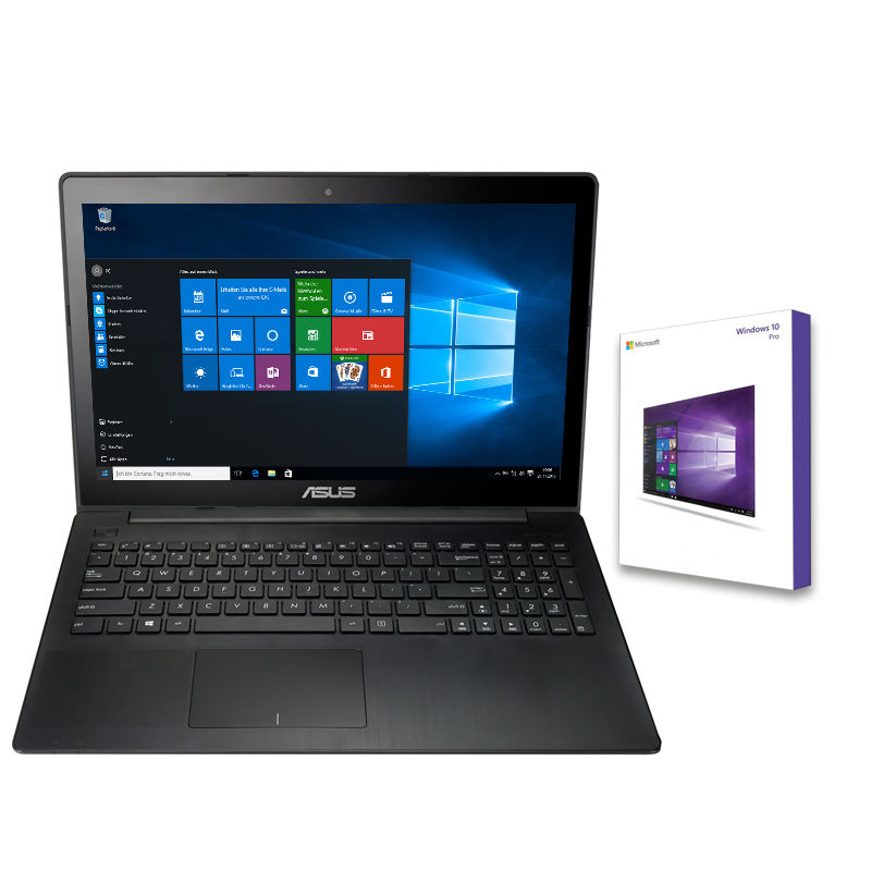 Asus Notebook 14 Zoll - Intel 2.16 GHz - 4 GB - 500 GB - Windows 10 Pro
