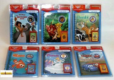 6x Walt Disney Geschichtenerzähler! Bambi, Cars, Nemo, Cinderella, Dschungelbuch