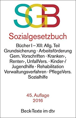 Sozialgesetzbuch (dtv Beck Texte)