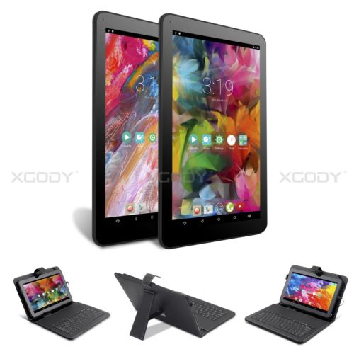 10 ZOLL TABLET PC QUAD CORE 32GB ANDROID 5.1.1 TAB PAD 10.1''  W/ Keyboard Case