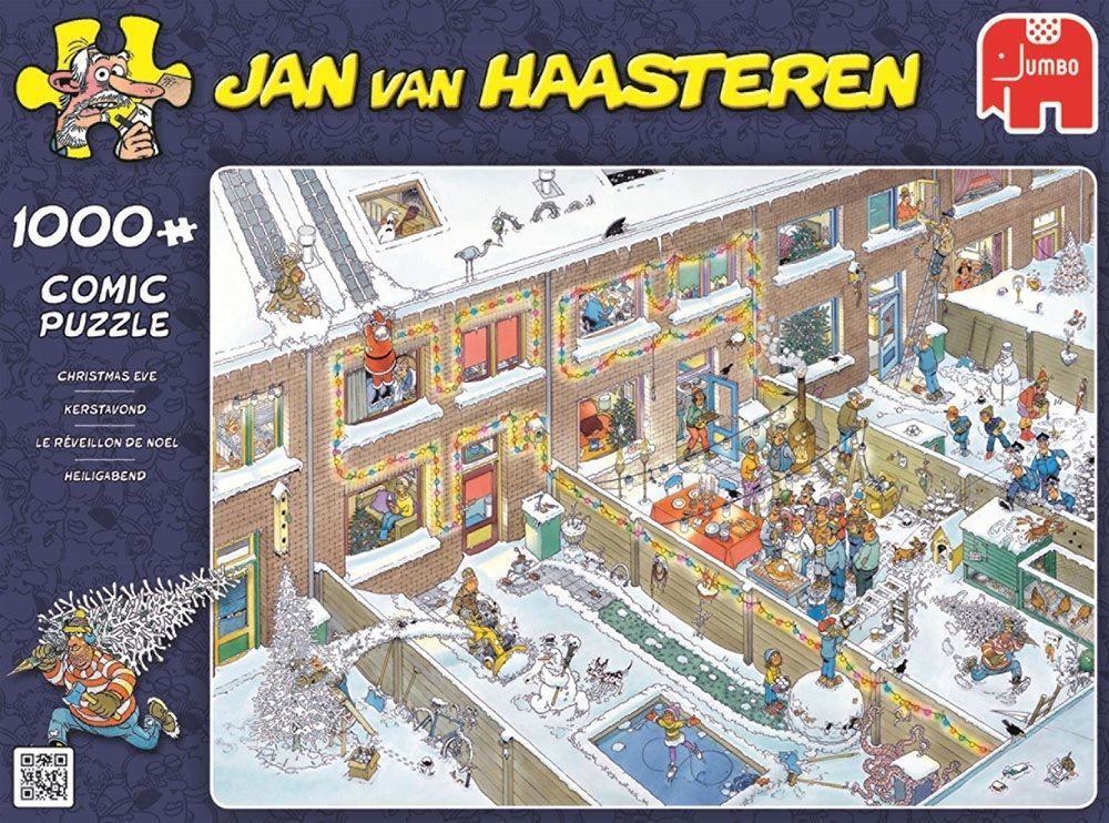 Jan van Haasteren Puzzle Heiligabend 19030 Jumbo 1000 Teile  NEU OVP