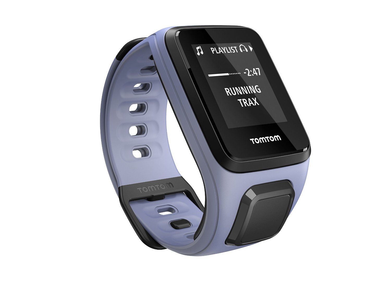 TomTom Spark + Music Laufuhr Multisport GPS Fitness Uhr Lila Größe: S