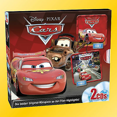 Walt Disney Cars 2er Box - Cars 1 + 2 - Hörspiele zu Filmen (2 CD Hörspiel Box)