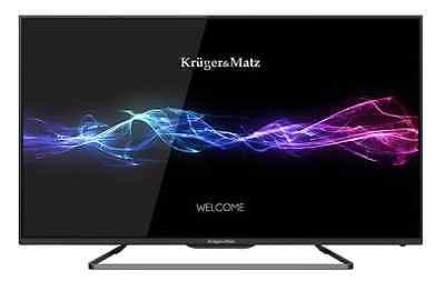 Krüger&Matz 42 Zoll LED Full HD Fernseher TV, Twin-Tuner, DVB-T, DVB-C, HDMI, Sc