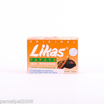 SPAREN: 1 x 135g PAPAYA SEIFE Likas - Skin Whitening - Herbal Soap Papayaseife