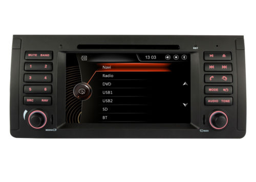 2016 Autoradio Für BMW E39 5er E53 X5 Mit DVD GPS Navi Navigation AUX RDS TV USB
