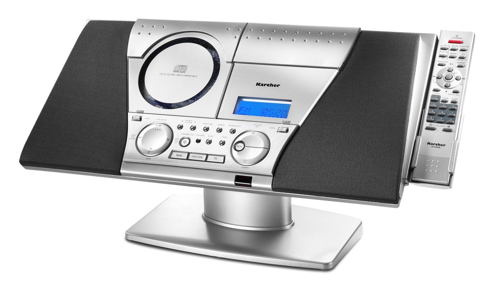Karcher MC 6550(N) Musikcenter CD MP3 Player Radio Kassette Stereoanlage Stereo 