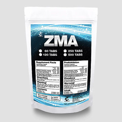 ZMA 500 TABLETTEN BigPack XL Zink Magnesium Vitamin B6 Muskelaufbau Regeneration