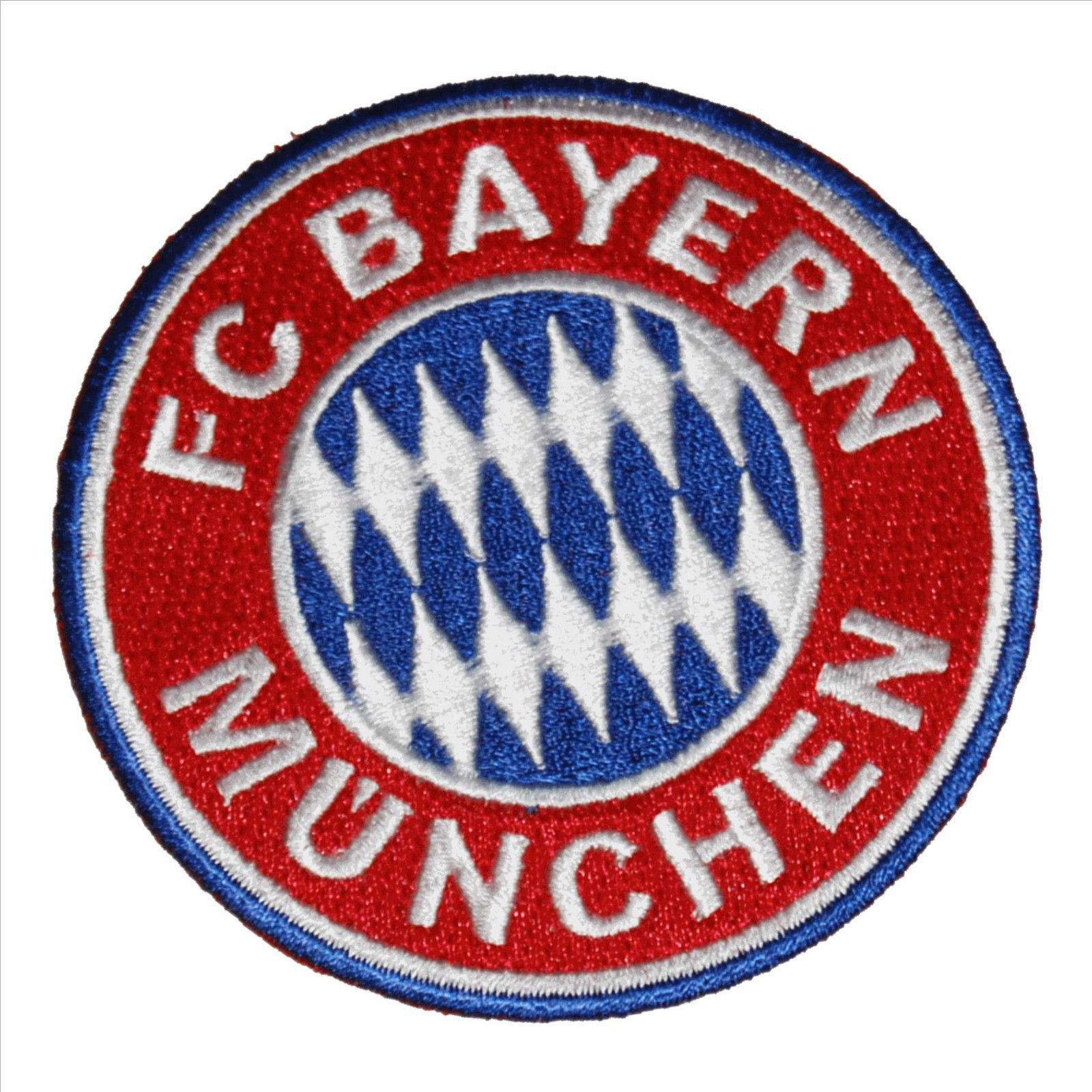 FC BAYERN MÜNCHEN Aufnäher Logo Wappen 8cm  Deutscher Meister FCB WOW NEU TOP