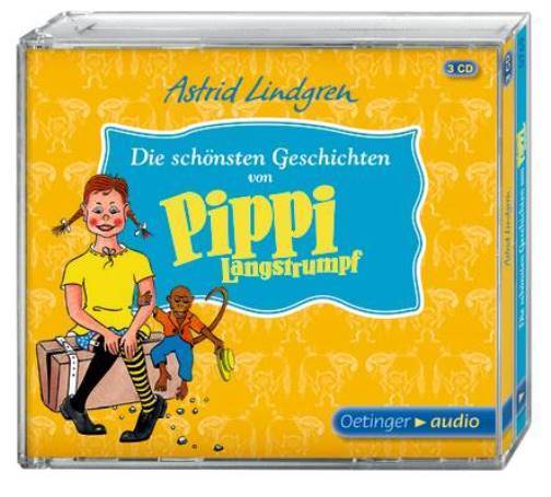 + Lindgren : Die schönsten Geschichten von Pippi Langstrumpf 3er CD HörSpiel NEU