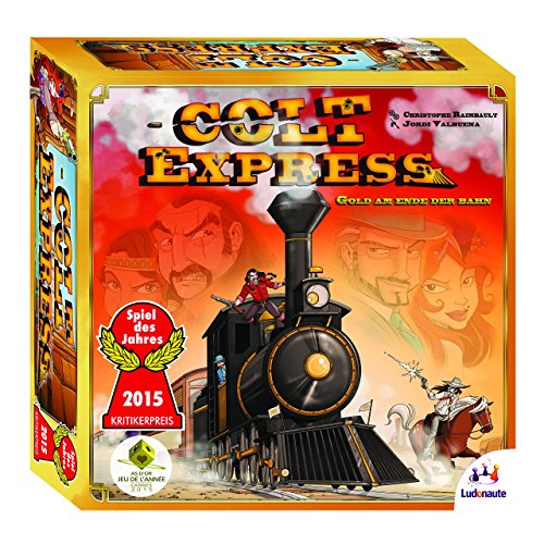Ludonaute 217632 - Colt Express, Brettspiel, Spiel des Jahres 2015