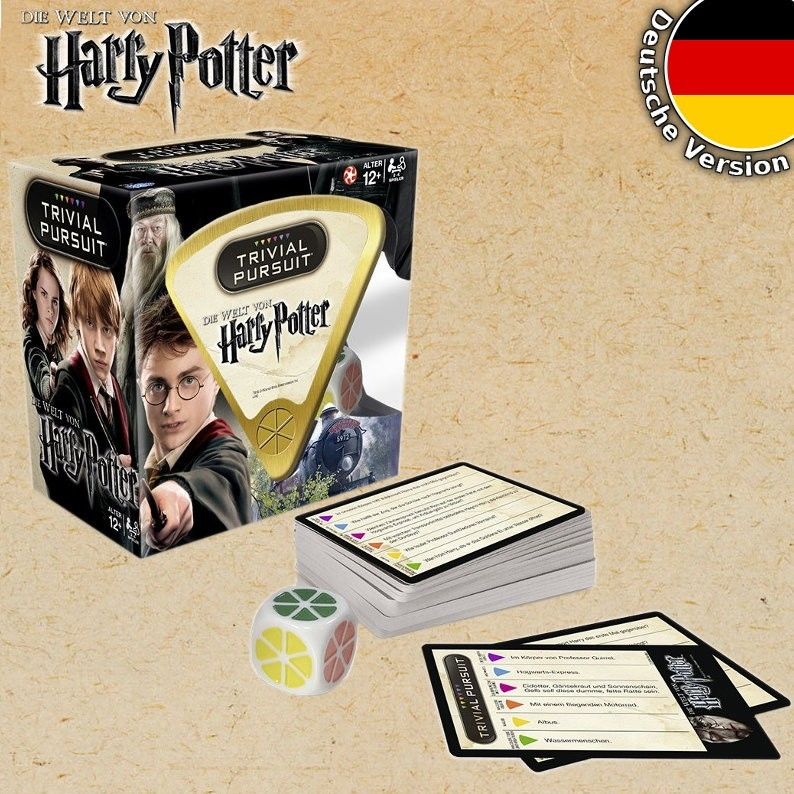 Trivial Pursuit Harry Potter Gesellschaftsspiel Travel Edition Spiel Deutsch