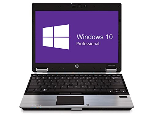 HP Elitebook 2540p Notebook | 12.1 Zoll | Intel Core i5-540M @ 2,53 GHz | 4GB DDR3 RAM | 500GB HDD | ohne Laufwerk | Windows 10 Pro vorinstalliert (Zertifiziert und Generalüberholt)