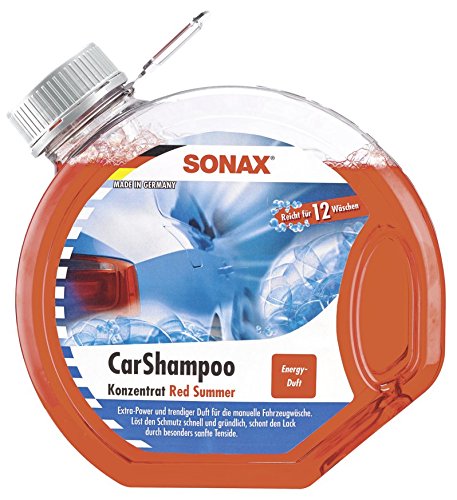 SONAX 217400 CarShampoo Konzentrat Red Summer, 3 Litre