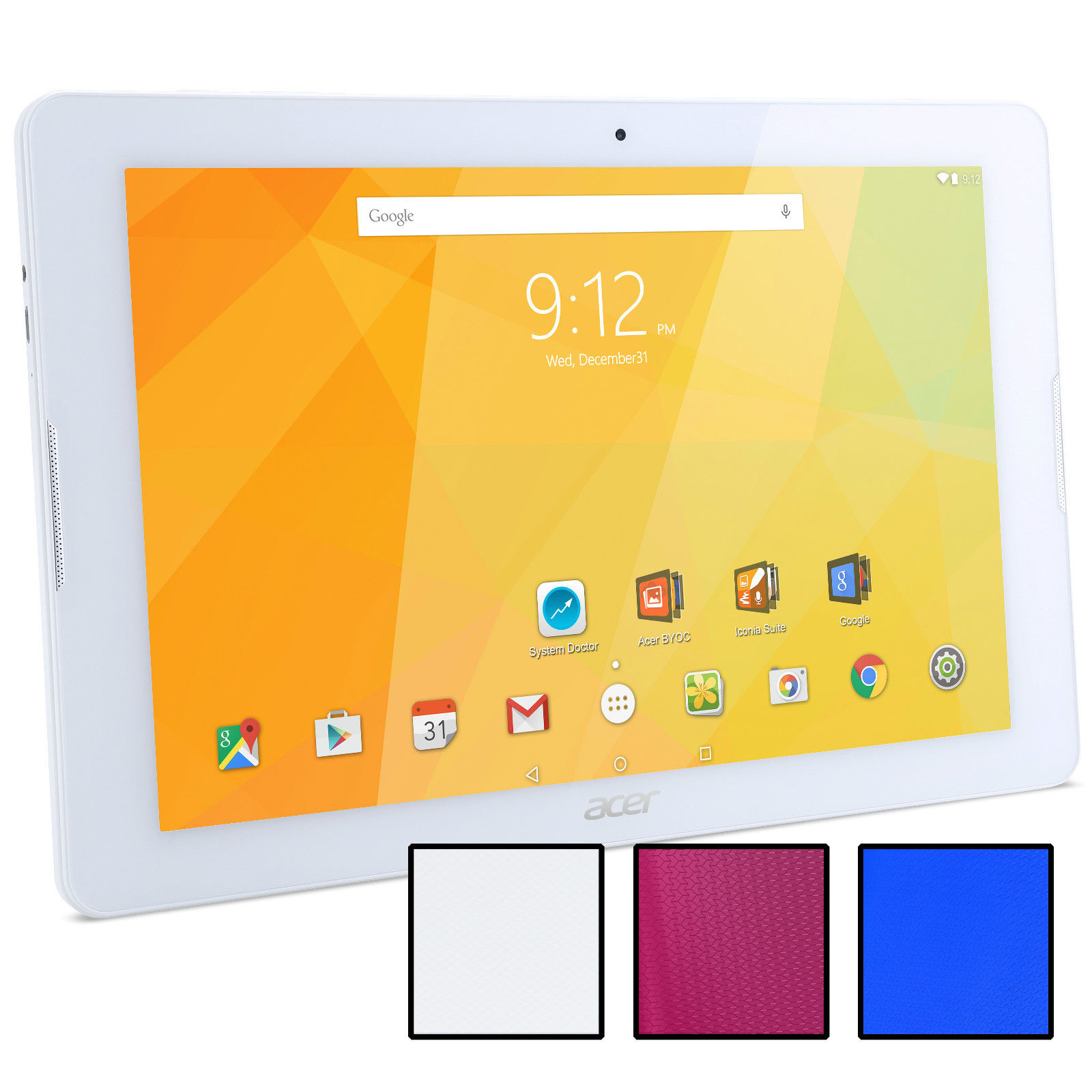 Acer 10 Zoll Tablet Iconia One 10 B3-A20, 32 GB Speicher, Android 5.1
