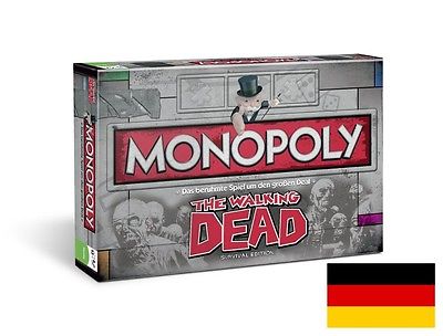 Monopoly The Walking Dead Survival Edition Brettspiel Gesellschaftsspiel NEU