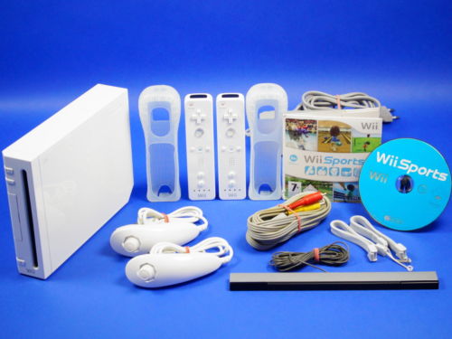 Nintendo Wii Sports Konsole Komplettset für 2 Spieler #59031