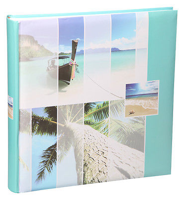 Holiday Fotoalbum in Grün 30x30 cm 100 Seiten Jumbo Album Urlaubsalbum