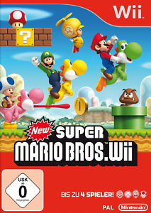 Nintendo Wii Spiel New Super Mario Bros. 