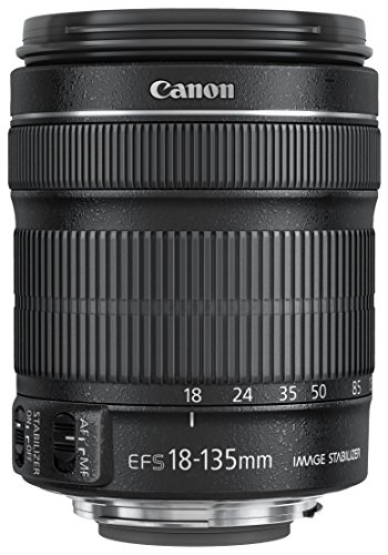 Canon EF-S 18-135mm 1:3.5-5.6 IS STM Zoomobjektiv (67mm Filtergewinde, mit STM-Technologie) schwarz