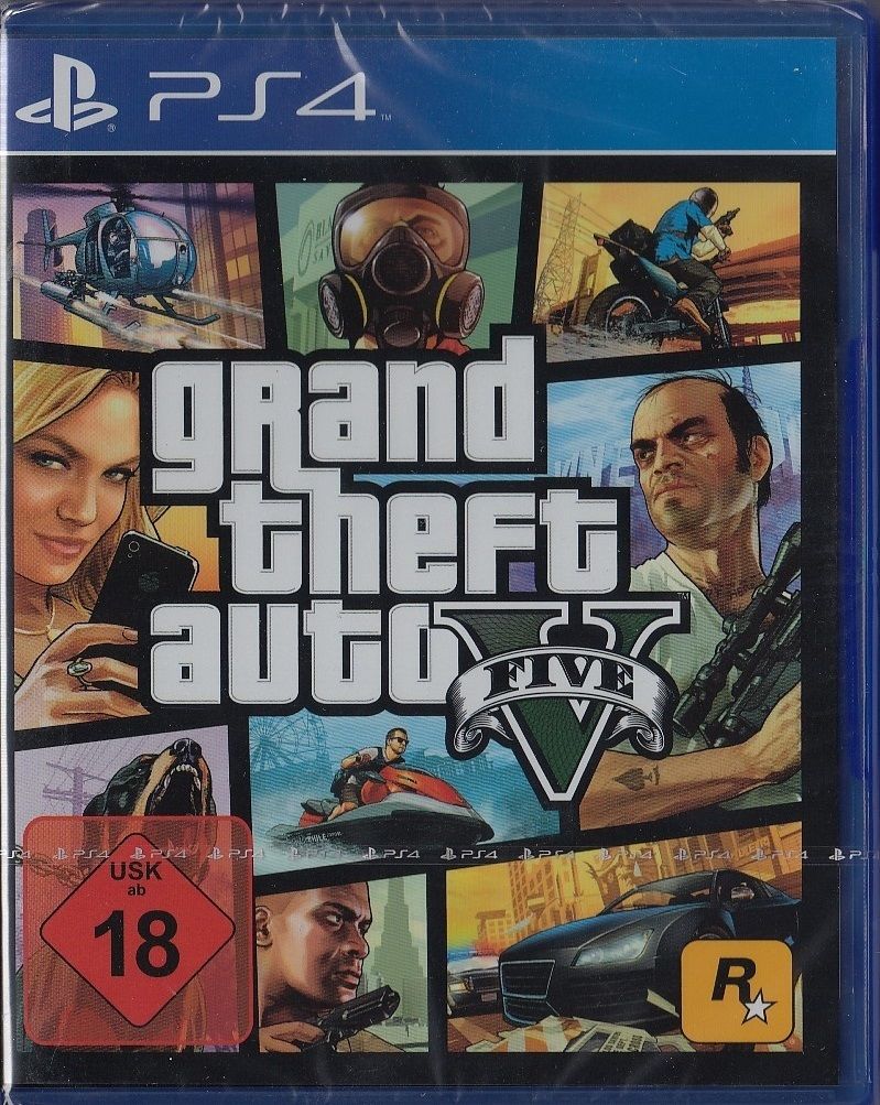 Grand Theft Auto V GTA 5 - PS4 - Playstation 4 - NEU & OVP - Deutsche Version!
