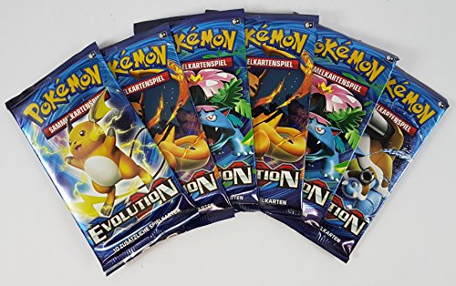 Pokémon XY12 Evolution Booster (6 Stück)