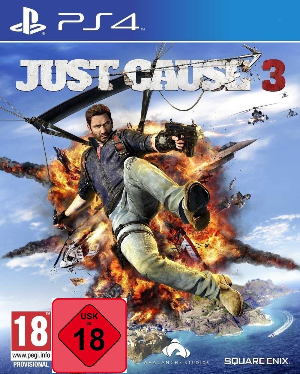 PS4 Spiel Just Cause 3 UNCUT  Playstation 4  NEUWARE OVP