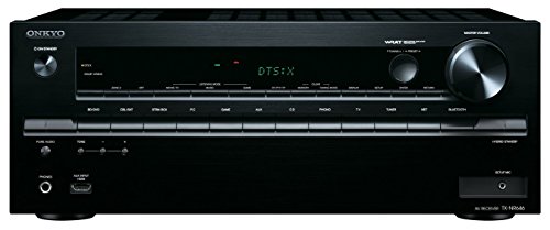 Onkyo TX-NR646 (B) 7,2-Kanal Netzwerk-AV-Receiver (DTS: X-fähig, Dolby Atmos, 160 Watt, WiFi, Bluetooth, AirPlay, Musikdienste, DLNA) schwarz
