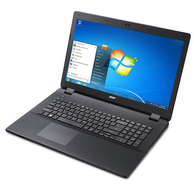 Acer Aspire ES1-731 Intel Quad 4x 2,4 GHz - 8GB - 500GB - Windows 7 Pro - 17,3