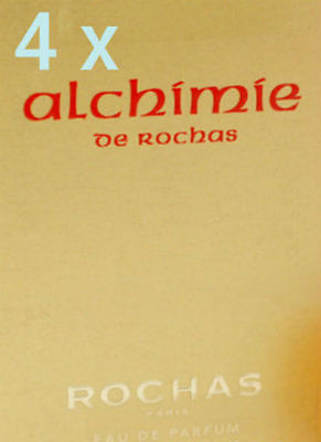 ALCHIMIE DE ROCHAS EAU DE PARFUM RARE! 4 x 2ml EDP SAMPLE SPRAY VIALS NEW