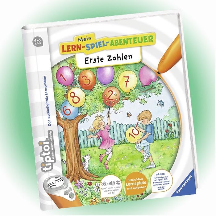 RAVENSBURGER tiptoi® - Mein Lern-Spiel-Abentuer - Erste Zahlen - NEU