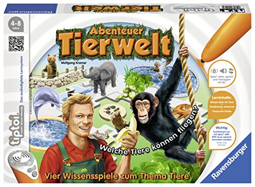 Ravensburger 00513 - tiptoi Spiel Abenteuer Tierwelt