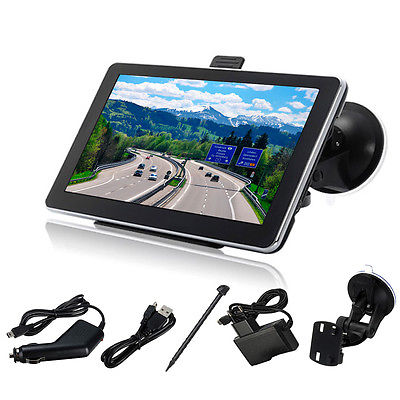 7 Zoll Auto PKW LKW GPS Navigationsgerät 800x480 Pixel Games MP3-Video-Player