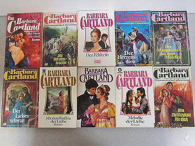 Barbara Cartland 95 Bücher Romane historische Liebesromane historische Romane