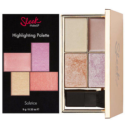 Sleek MakeUP - Solstice Highlighting Palette Shimmer Powder Cream Highlighter