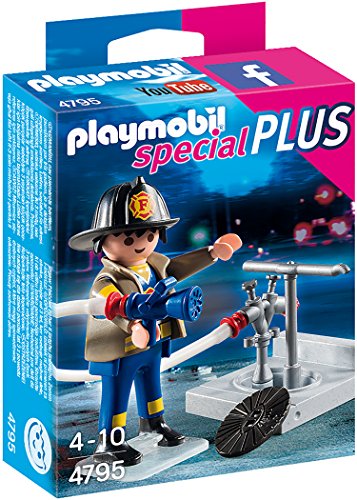 PLAYMOBIL 4795 - Feuerwehrmann mit Hydrant