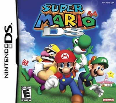  Nintendo Super Mario 64 DS Game Card Working with DS, DS Lite, DSi, 3DS