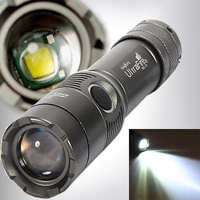 3000Lm UltraFire CREE XML T6 LED Zoomable 18650 AAA Taschenlampen Torch Lampe