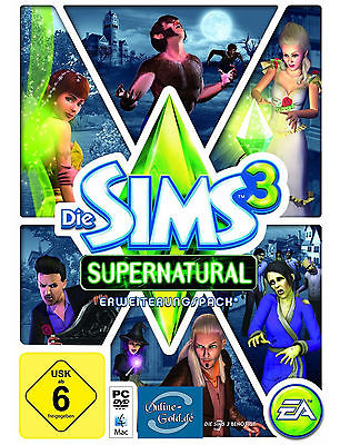 Die Sims 3 - Supernatural Key / EA/ORIGIN Download Code [PC][EU][NEU] Addon